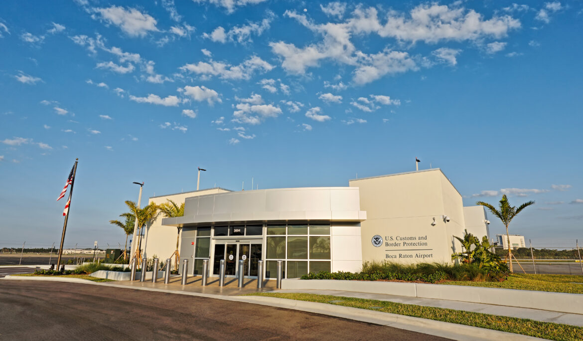 Boca Raton Airport customs facility