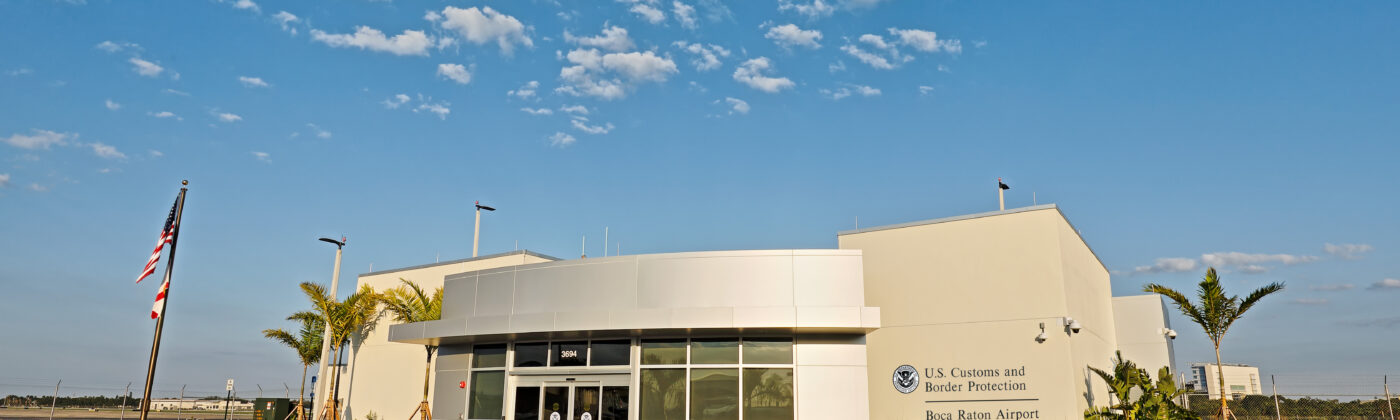 Boca Raton Airport customs facility
