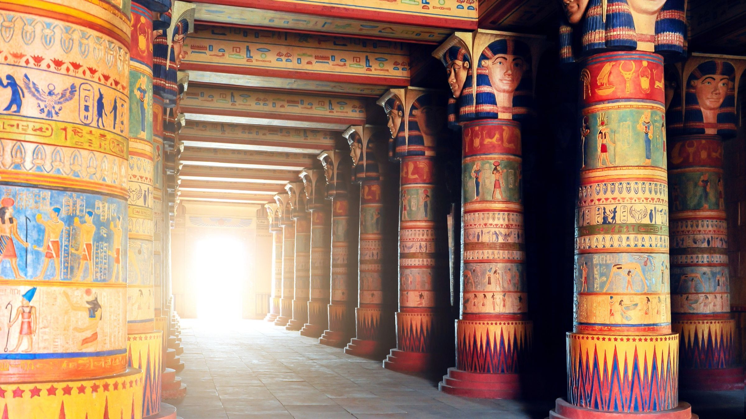 Ancient Egyptian temple and tomb travel experience